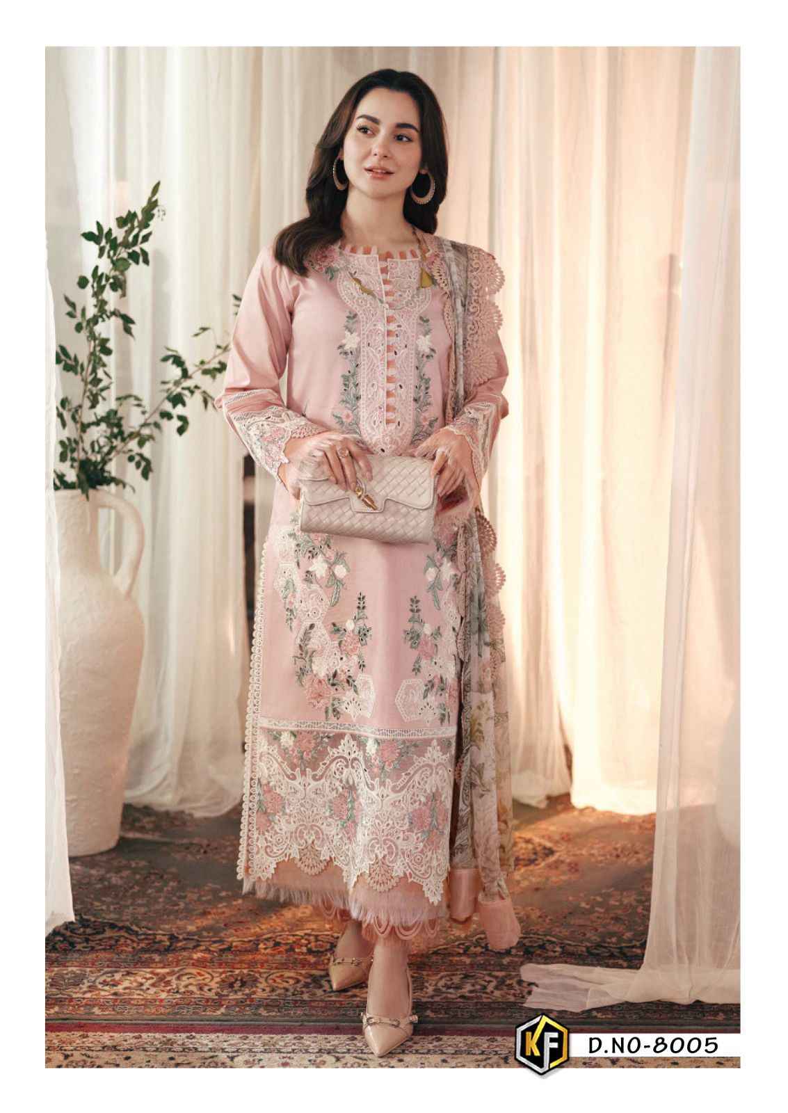 Keval Fab Soha Nazir Luxury Vol 8 Cotton Dress Material 6 pcs Catalogue