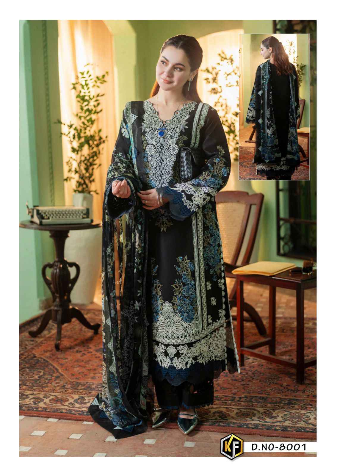 Keval Fab Soha Nazir Luxury Vol 8 Cotton Dress Material 6 pcs Catalogue