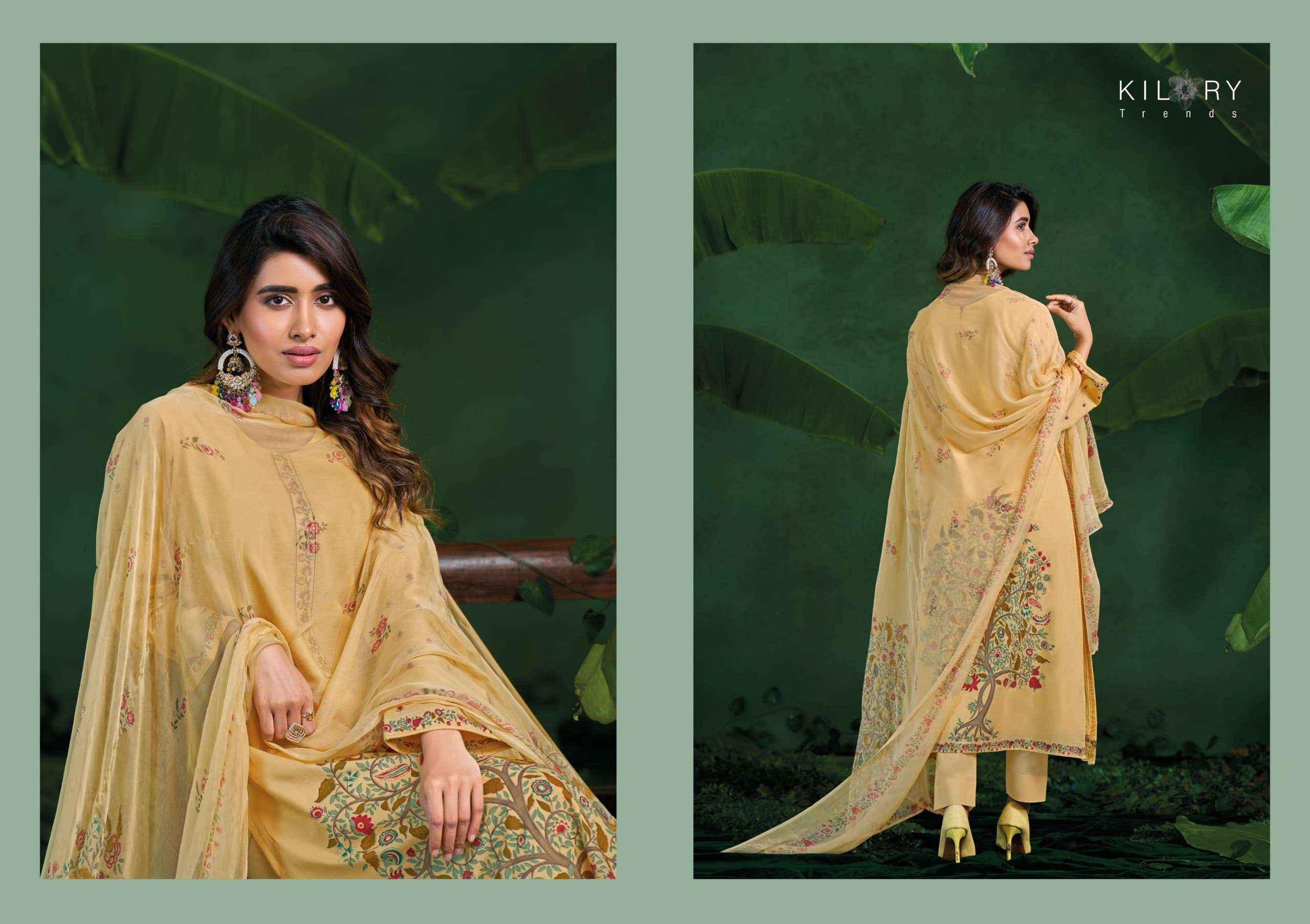 Kilory Trends Rosemeen Cotton Dress Material 4 pcs Catalogue