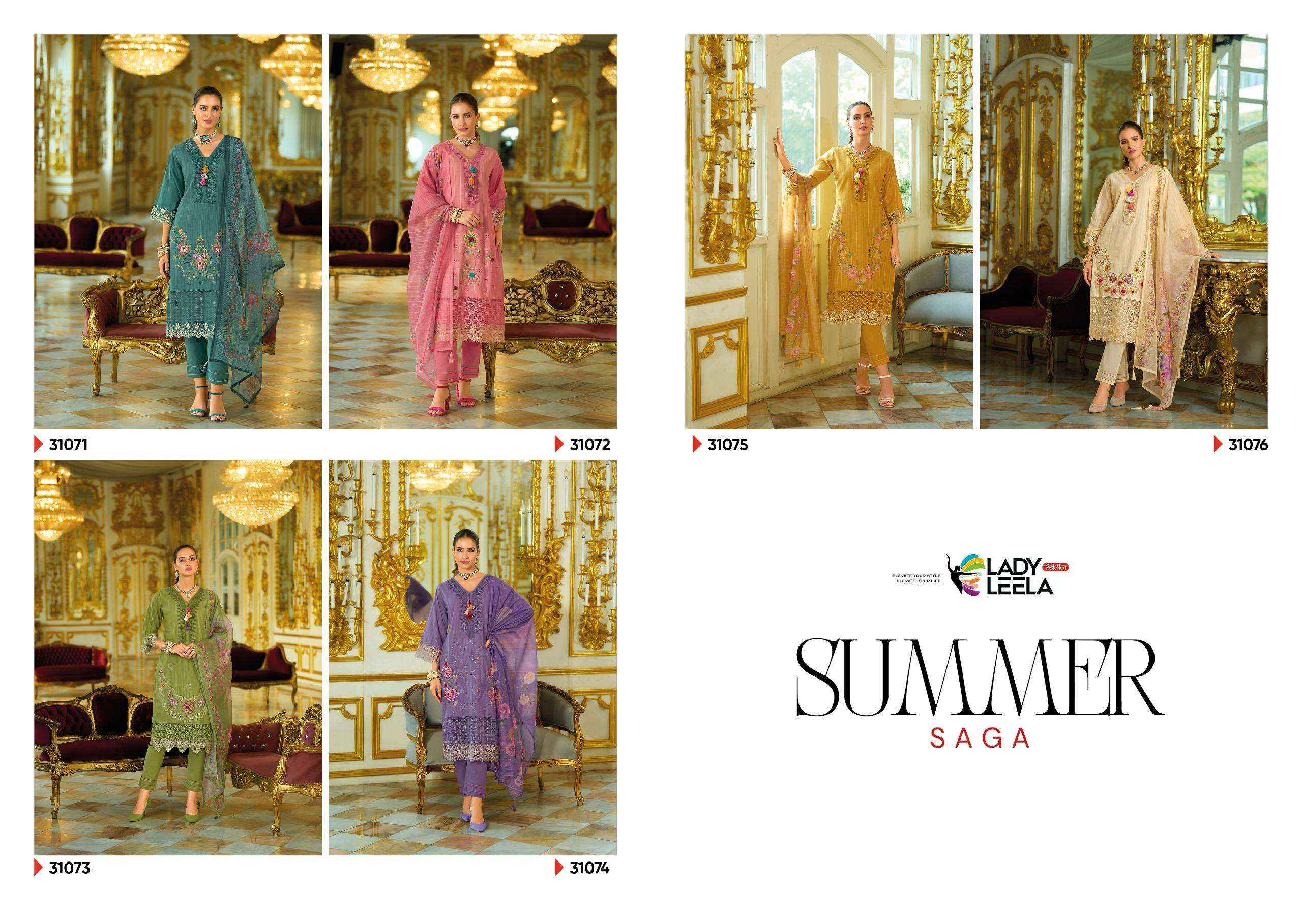 Lady Leela Summer Saga Cotton Kurti Combo 6 pcs Catalogue