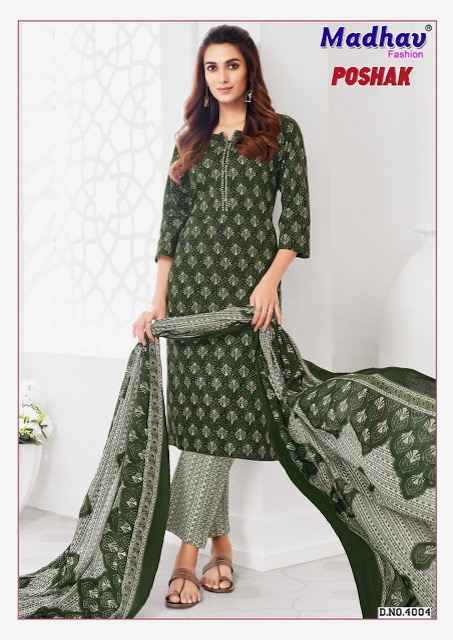 Madhav Fashion Poshak Vol 4 Readymade Cotton Dress 10 pcs Catalogue