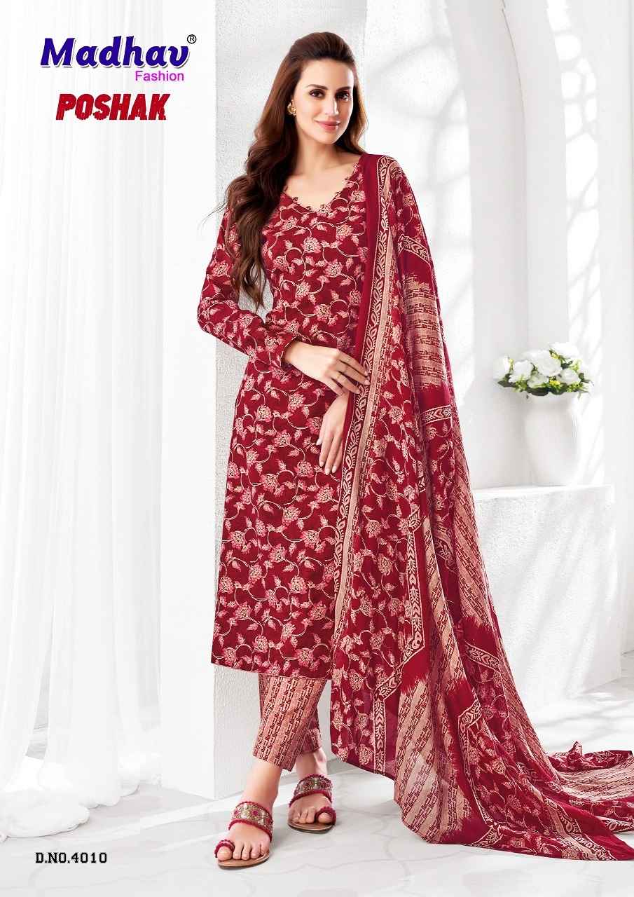 Madhav Fashion Poshak Vol 4 Readymade Cotton Dress 10 pcs Catalogue
