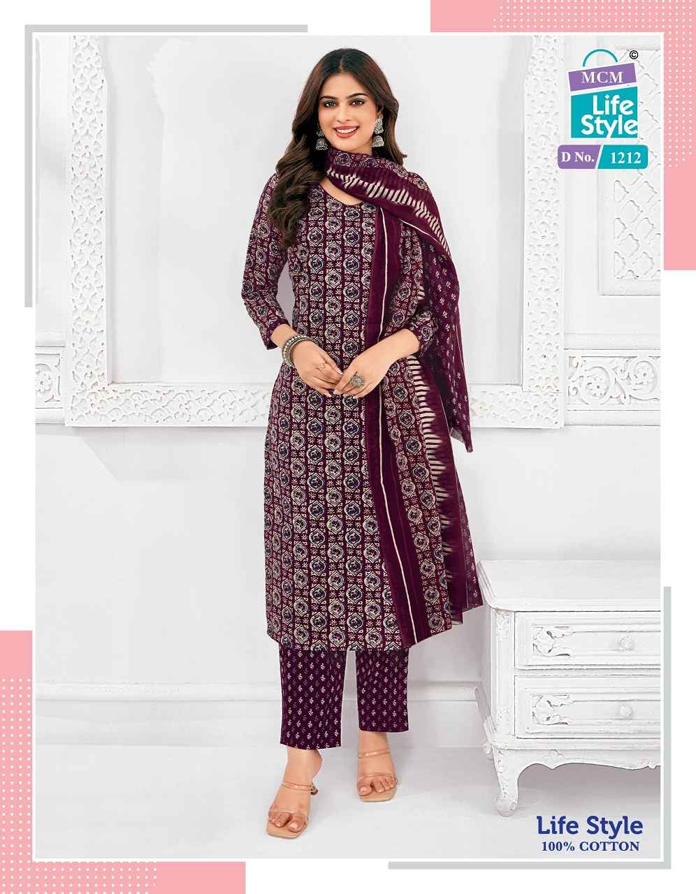MCM Lifestyle Vol 12 Readymade Cotton Dress 12 pcs Catalogue