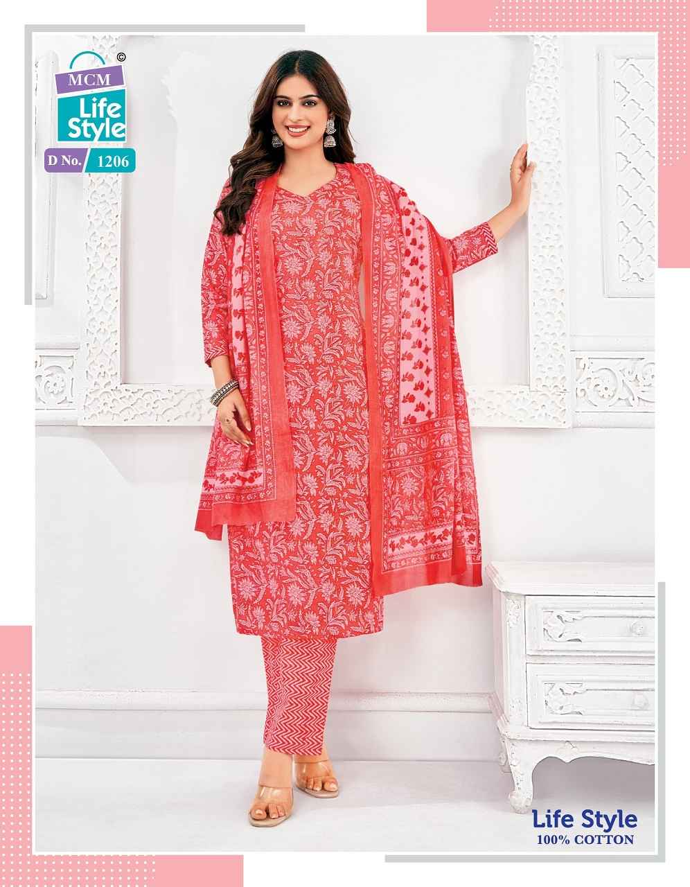 MCM Lifestyle Vol 12 Readymade Cotton Dress 12 pcs Catalogue