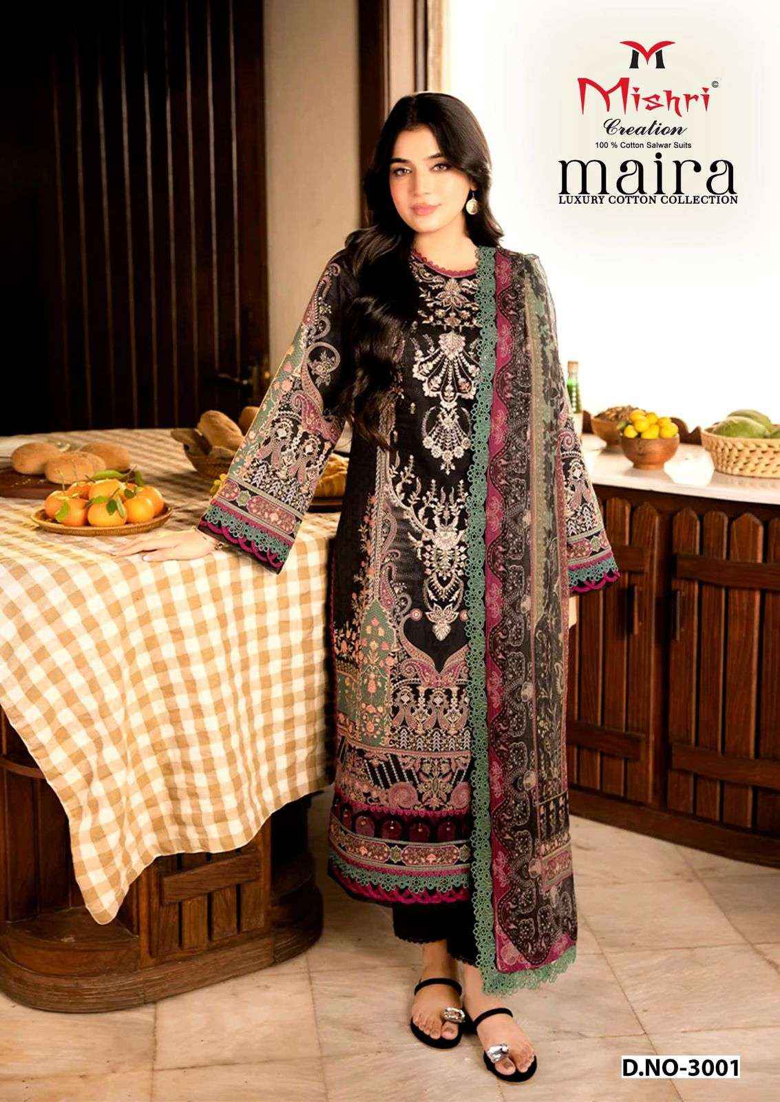 Mishri Creation Maira Vol 3 Cotton Dress Material 6 pcs Catalogue