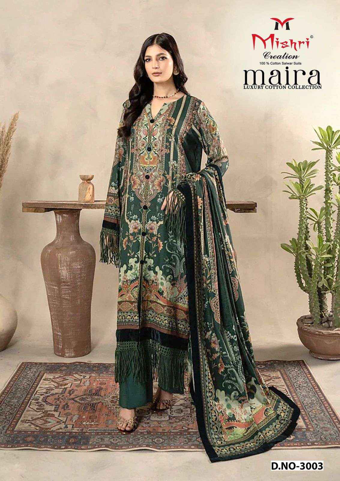 Mishri Creation Maira Vol 3 Cotton Dress Material 6 pcs Catalogue