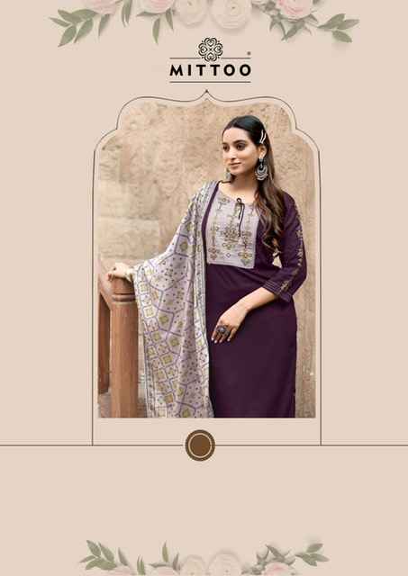 Mittoo Chand Viscouse Rayon Kurti Combo 6 pcs Catalogue