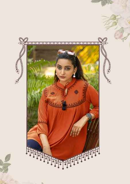 Mittoo Victoria Vol 9 Short Rayon Kurti 6 pcs Catalogue