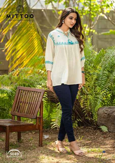 Mittoo Victoria Vol 9 Short Rayon Kurti 6 pcs Catalogue