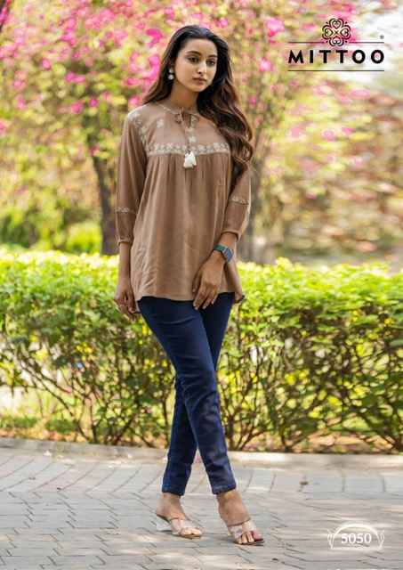 Mittoo Victoria Vol 9 Short Rayon Kurti 6 pcs Catalogue