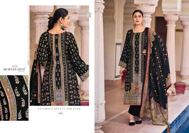 Mumtaz Arts Safarnama Viscouse Musline Dress Material 4 pcs catalogue