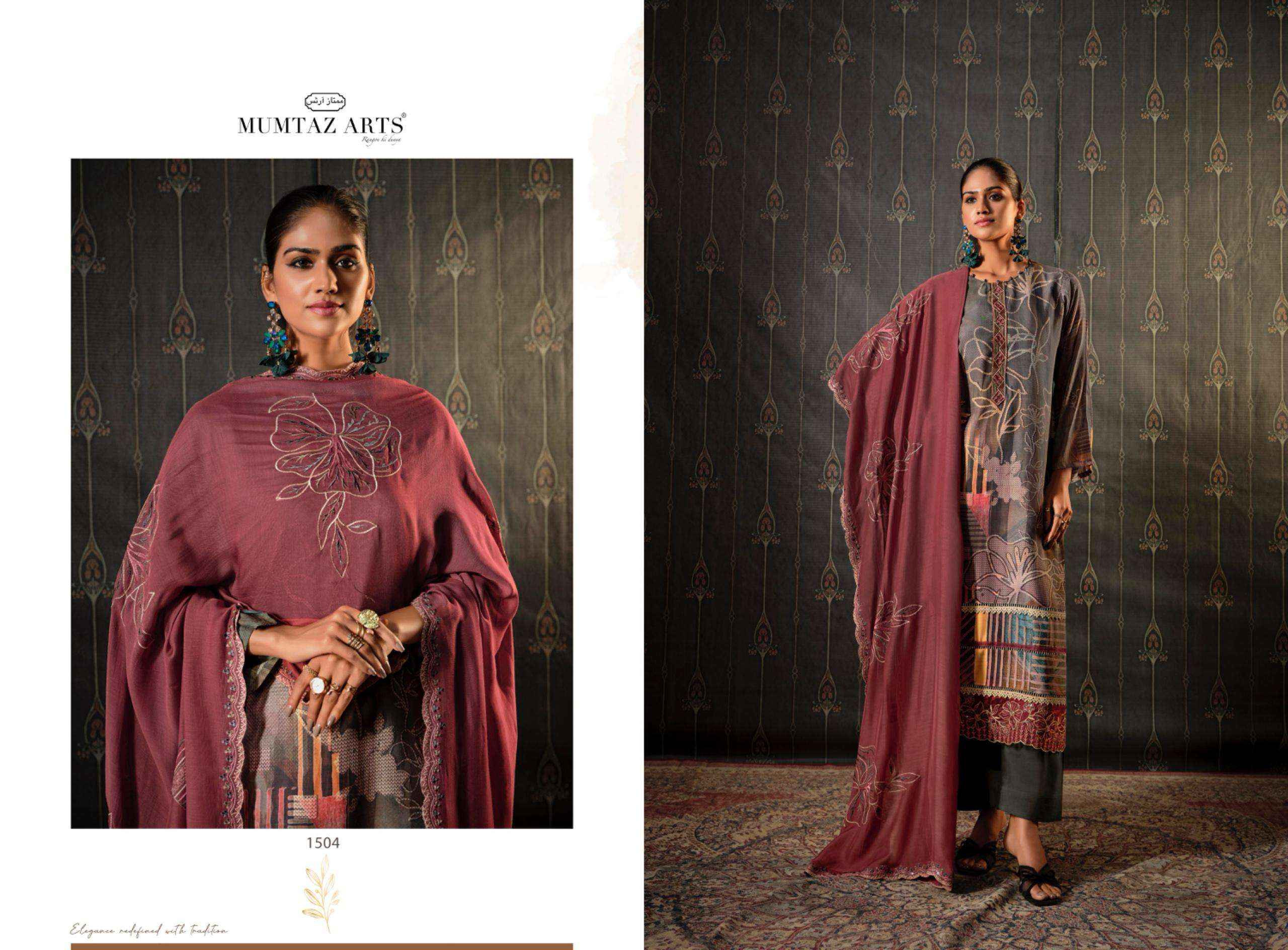 Mumtaz Arts Sitaray Viscose Dress Material 4 pcs Catalogue