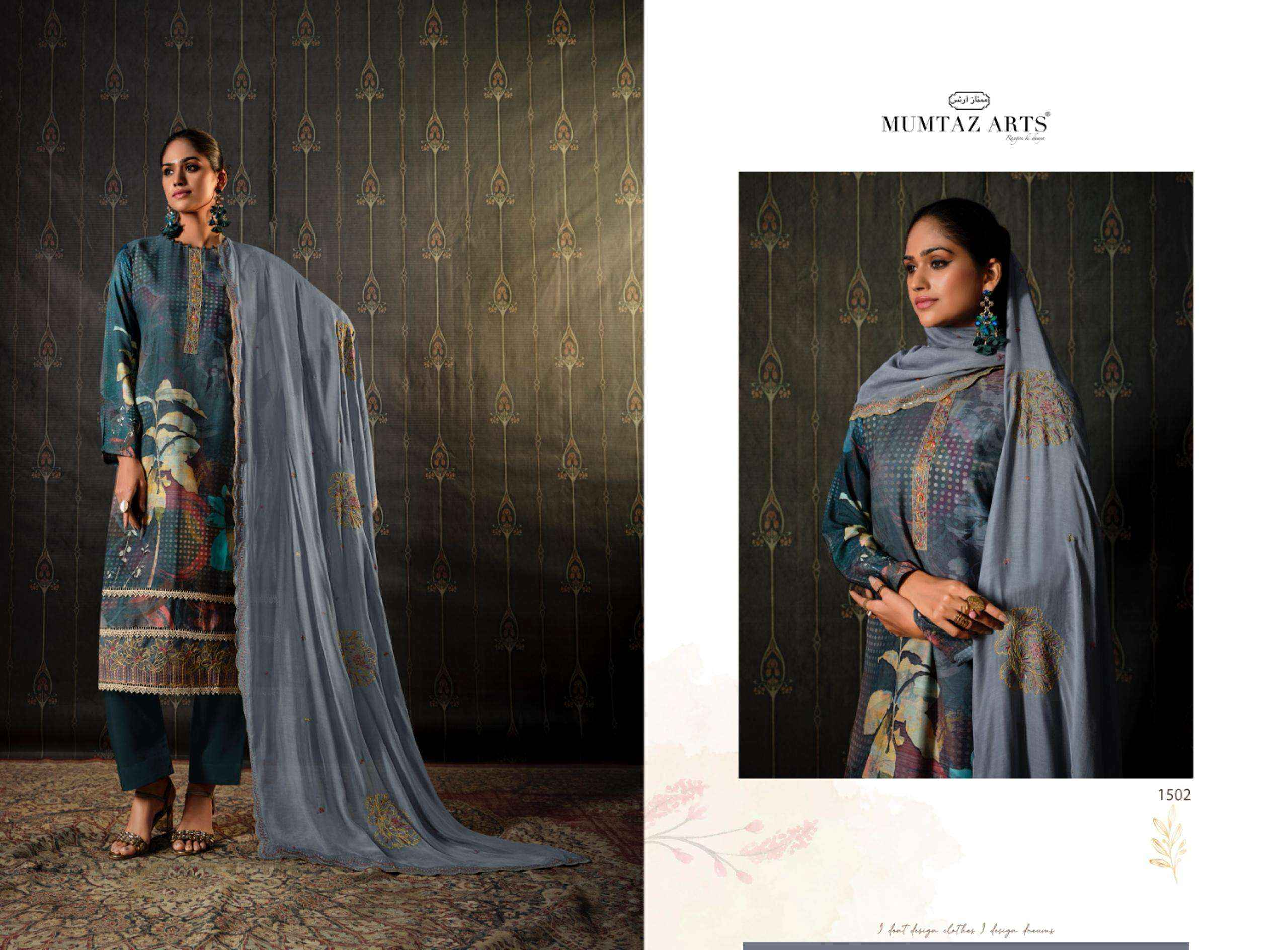 Mumtaz Arts Sitaray Viscose Dress Material 4 pcs Catalogue