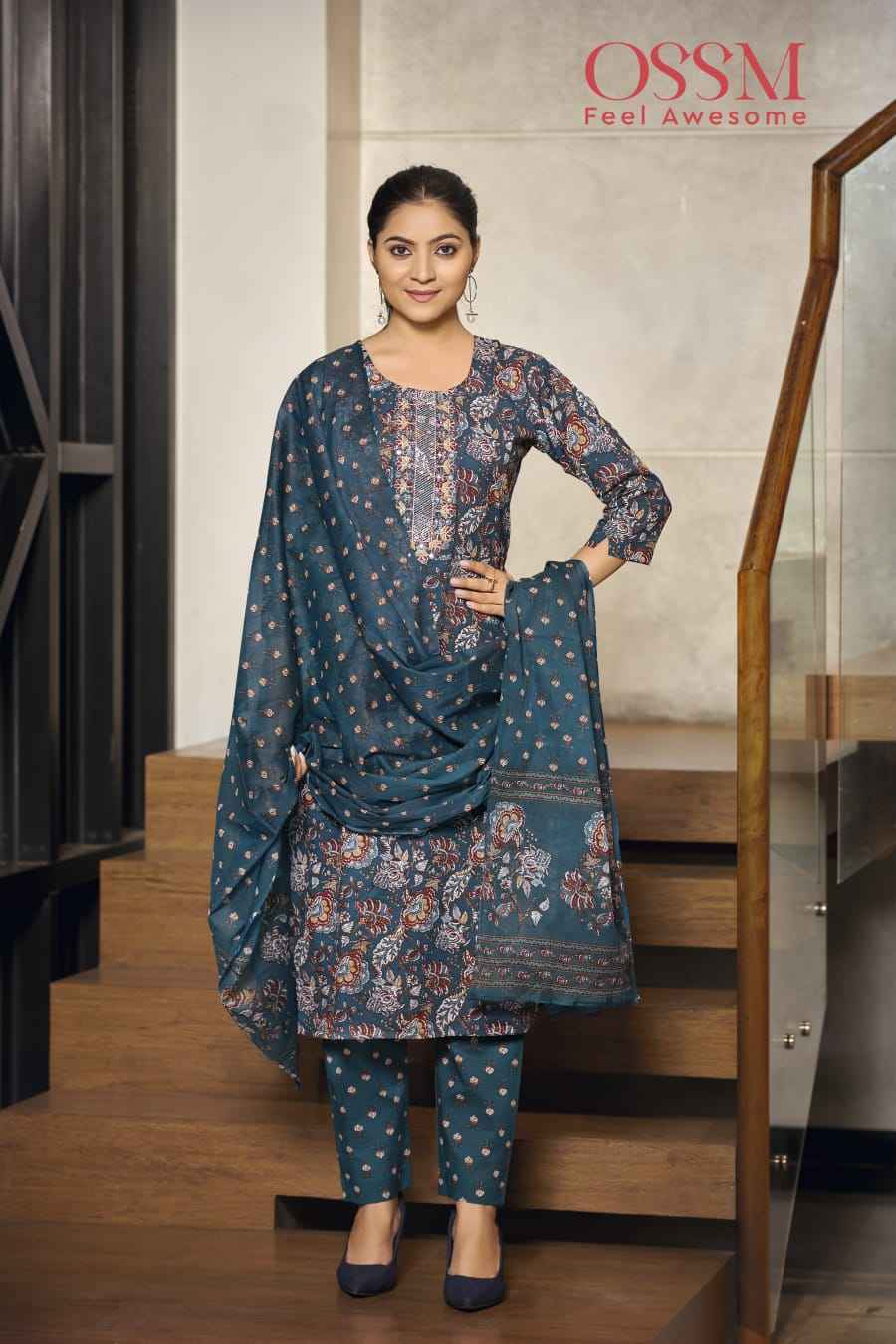 Ossm Malhar Vol 4 Cotton Kurti Combo 6 pcs Catalogue