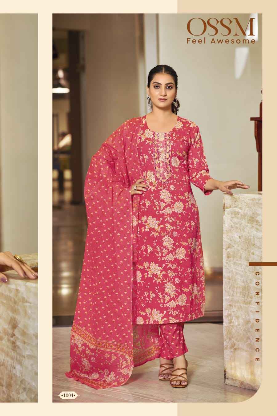 Ossm Malhar Vol 4 Cotton Kurti Combo 6 pcs Catalogue
