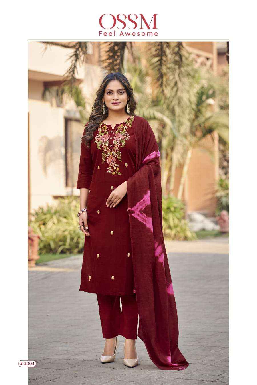 Ossm Sargam Cotton Kurti Combo 6 pcs Catalogue