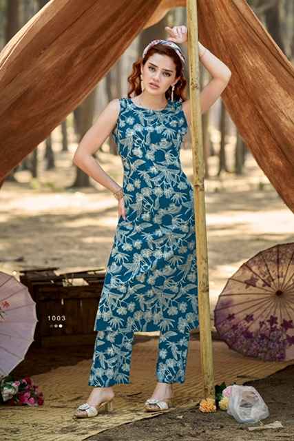 Ossm Summer Threads Vol 2 Cotton Co ord Set 6 pcs Catalogue