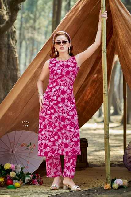 Ossm Summer Threads Vol 2 Cotton Co ord Set 6 pcs Catalogue