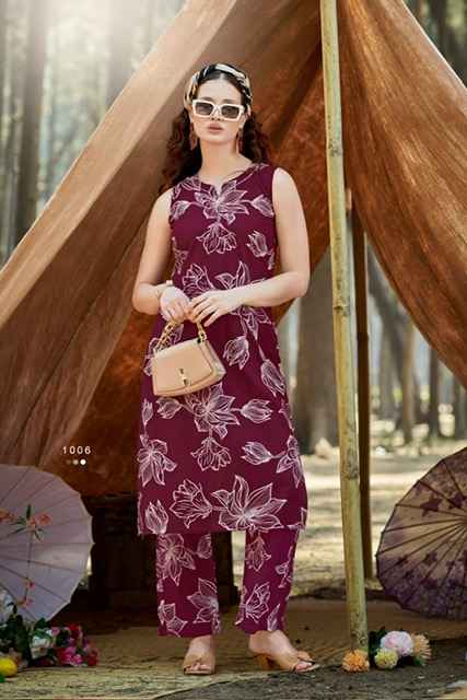 Ossm Summer Threads Vol 2 Cotton Co ord Set 6 pcs Catalogue