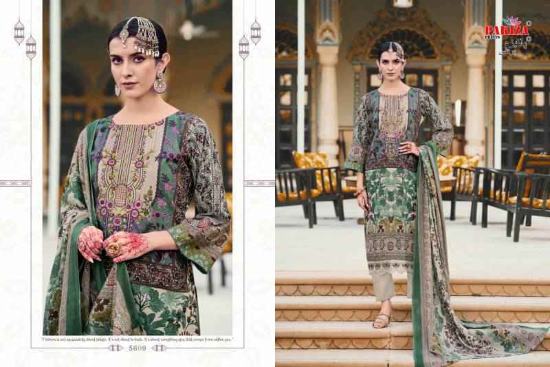 Pakiza Prints Nazakat Vol 56 Lawn Dress Material 10 pcs Catalogue