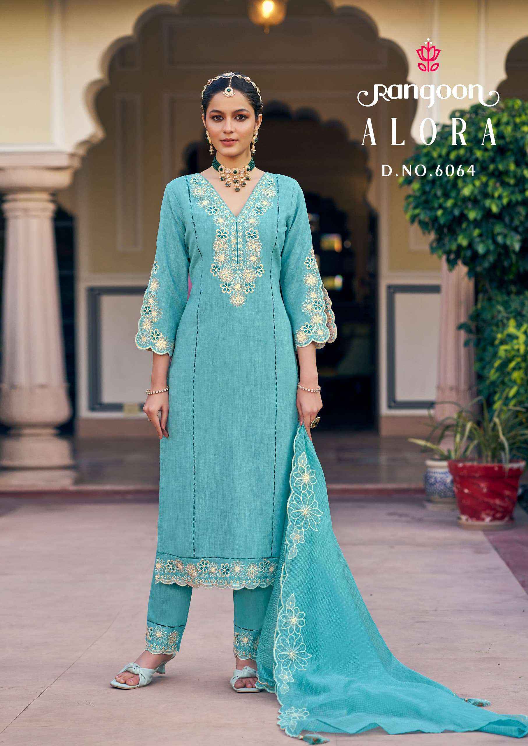 Rangoon Alora Cotton Kurti Combo 4 pcs Catalogue