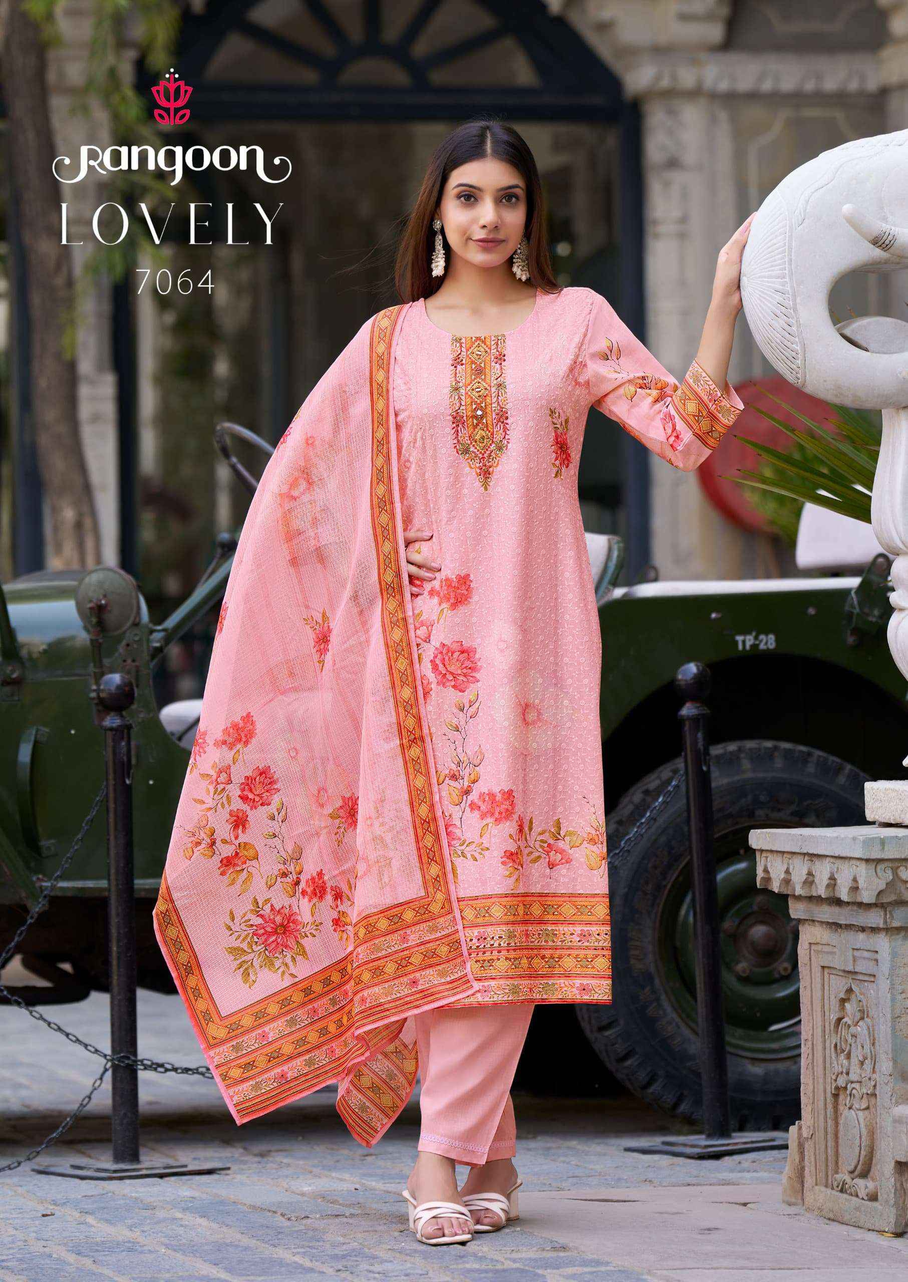Rangoon Lovely Cotton Kurti Combo 4 pcs Catalogue