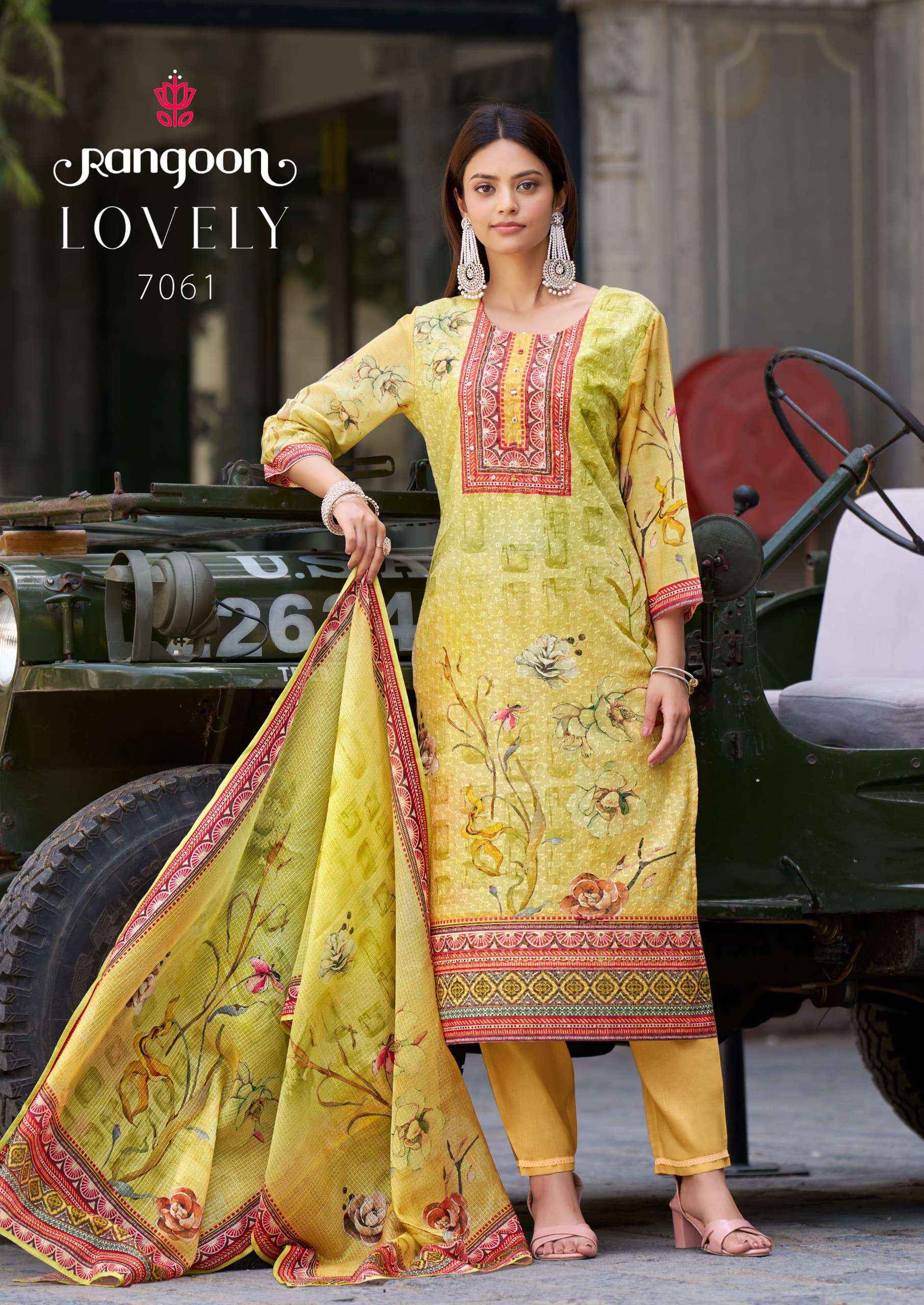 Rangoon Lovely Cotton Kurti Combo 4 pcs Catalogue