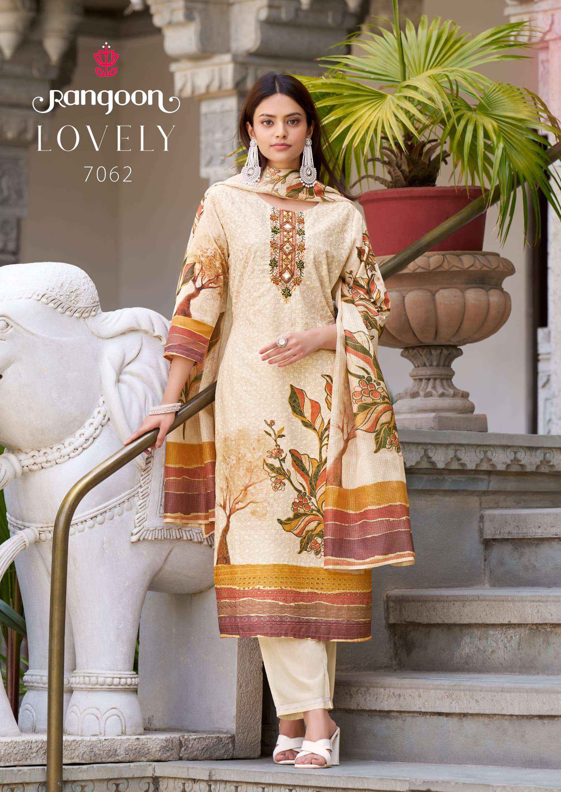 Rangoon Lovely Cotton Kurti Combo 4 pcs Catalogue