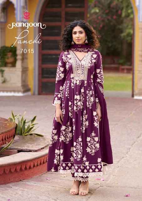 Rangoon Panchi Cotton Kurti Combo 6 pcs Catalogue