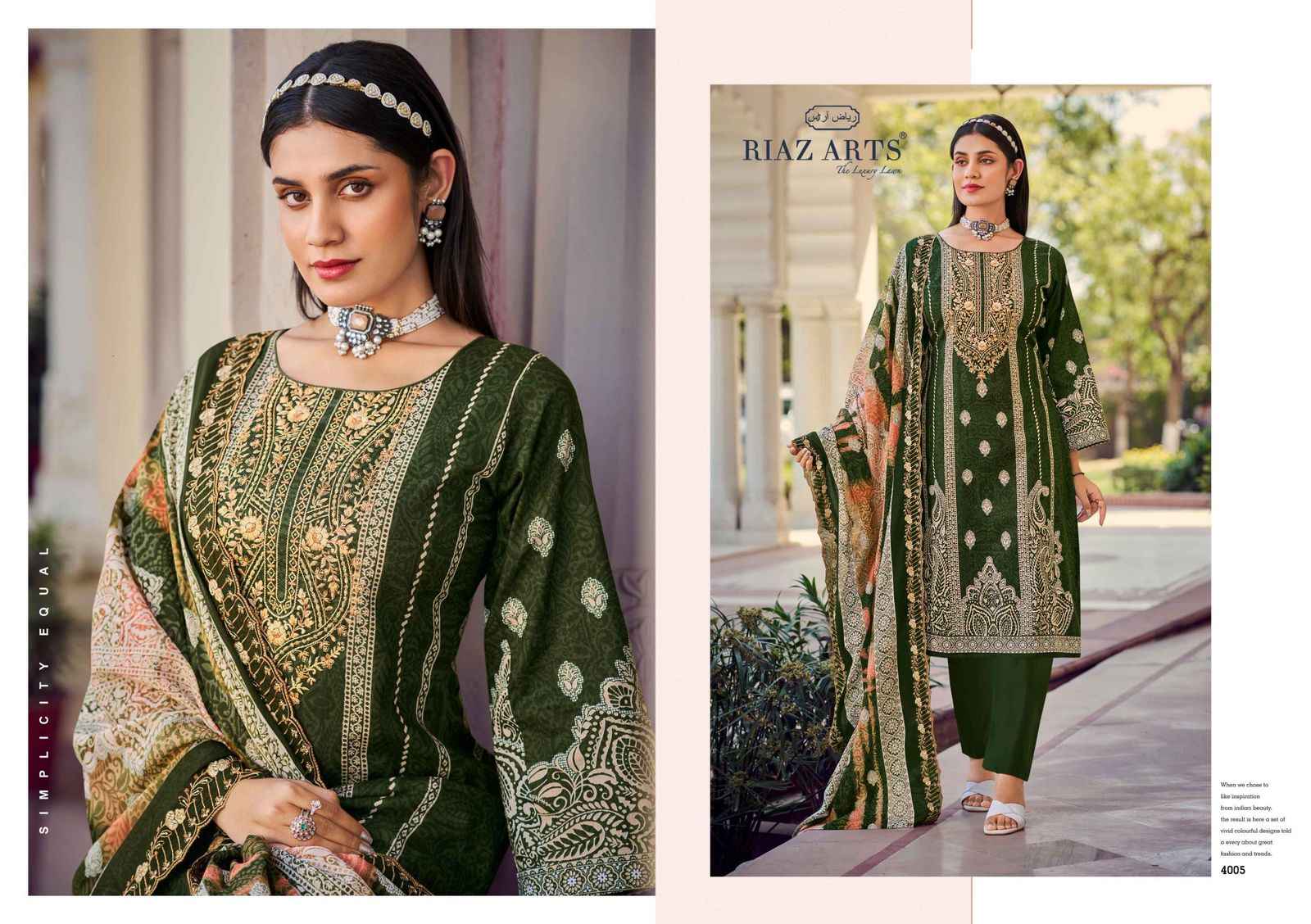 Riaz Arts Bin Saeed Vol 8 Cotton Dress Material 8 pcs Catalogue
