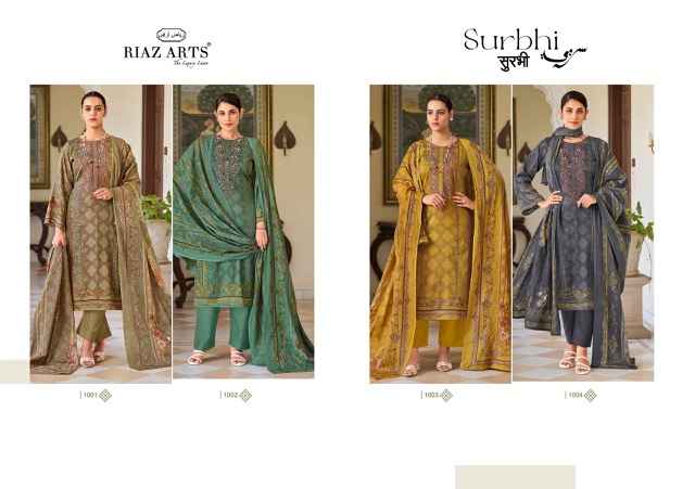 Riaz Arts Surbhi Lawn Dress Material 4 pcs Catalogue