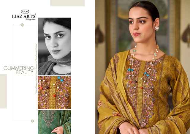 Riaz Arts Surbhi Lawn Dress Material 4 pcs Catalogue