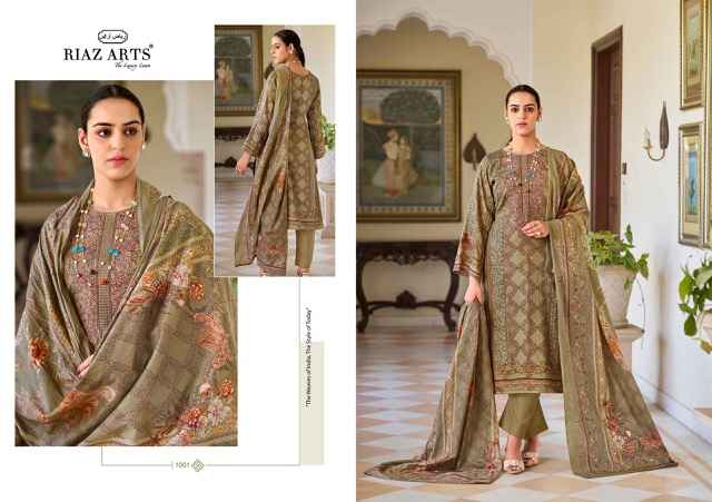 Riaz Arts Surbhi Lawn Dress Material 4 pcs Catalogue