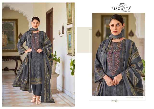 Riaz Arts Surbhi Lawn Dress Material 4 pcs Catalogue