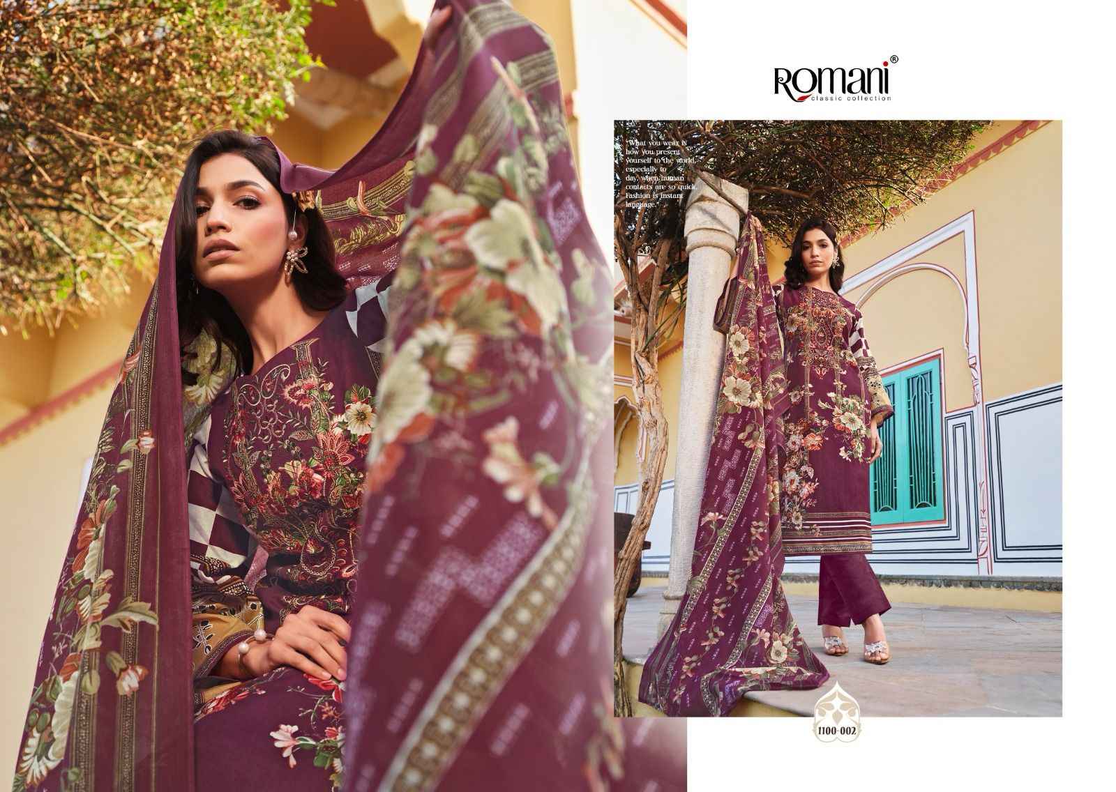 Romani Aarzu Vol 16 Cotton Dress Material 8 pcs Catalogue