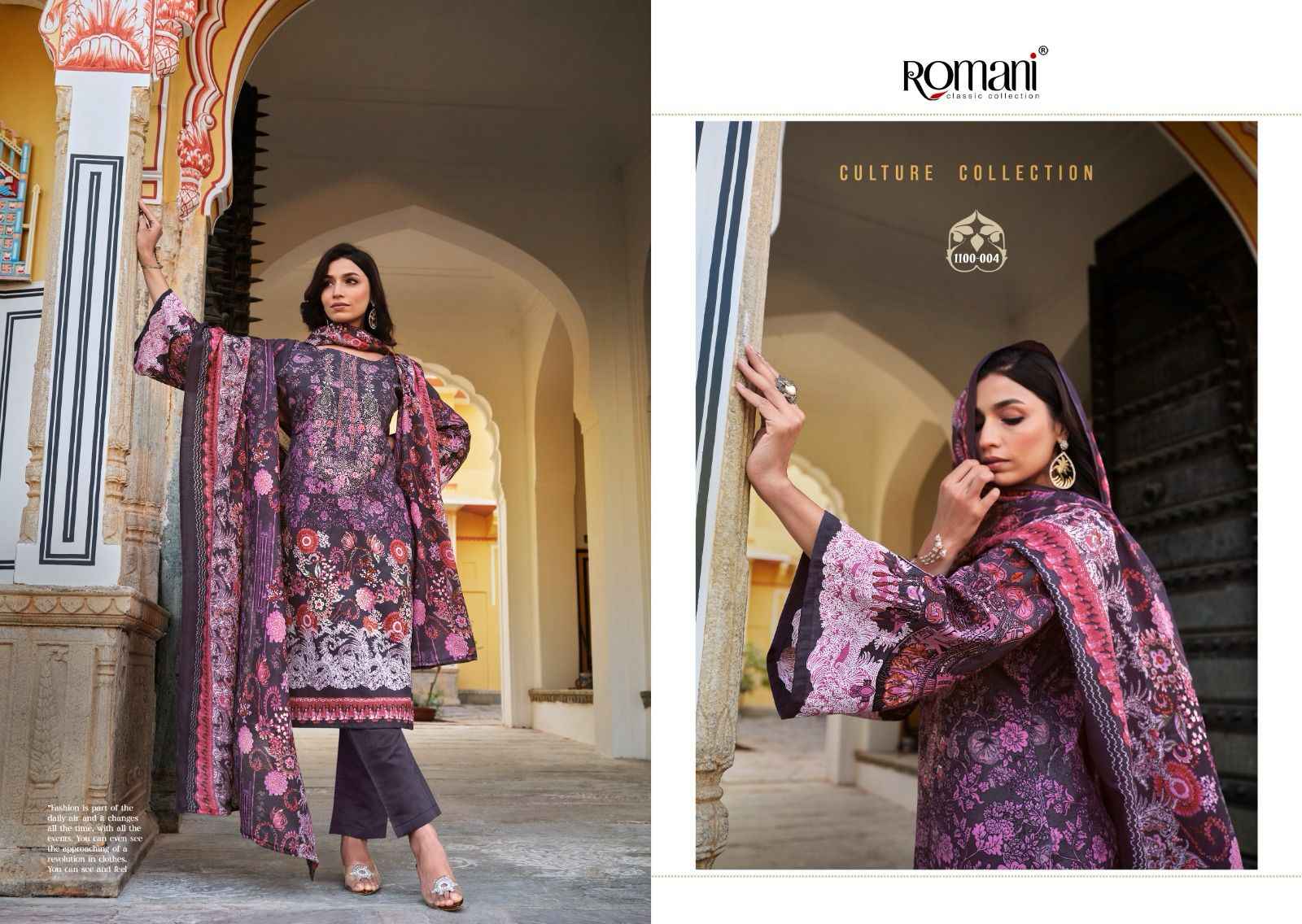 Romani Aarzu Vol 16 Cotton Dress Material 8 pcs Catalogue