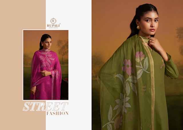 Rupali Fashion Grache Vol 8 Jam Satin Dress Material 4 pcs Catalogue