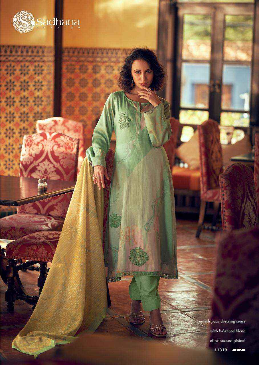 Sadhana Fashion Cielle Jam Cotton Dress Material 8 pcs Catalogue