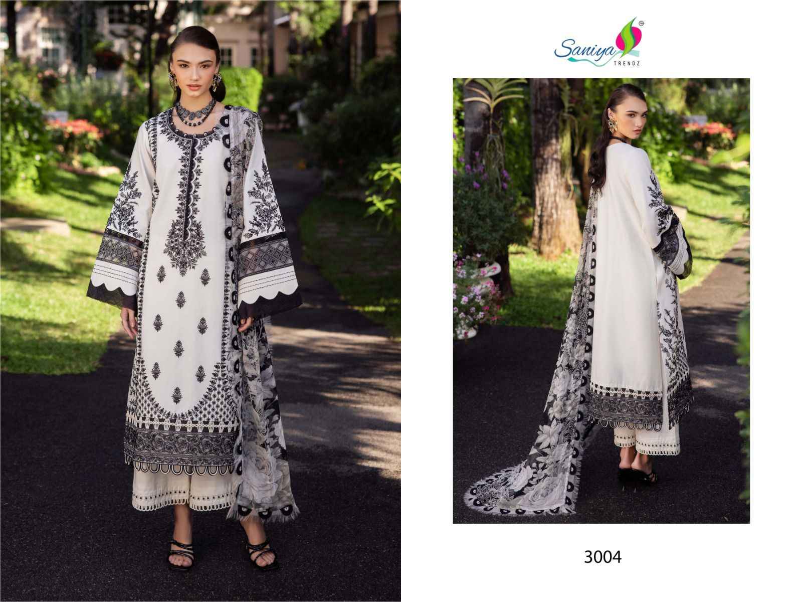 Saniya Trendz Ombre Vol 4 Cotton Dress Material 5 pcs Catalogue