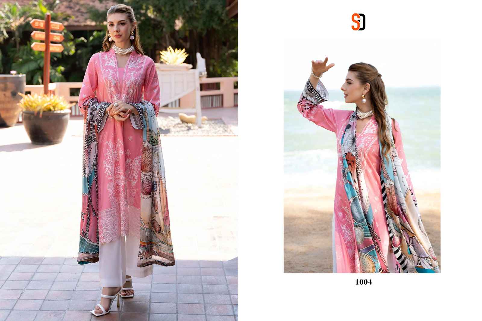 Shraddha Designer Ramsha Vol 1 Cotton Dress Material 4 pcs Catalogue