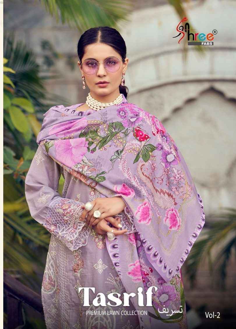 Shree Fabs Tasrif Vol 2 Cotton Dress Material 6 pcs Catalogue