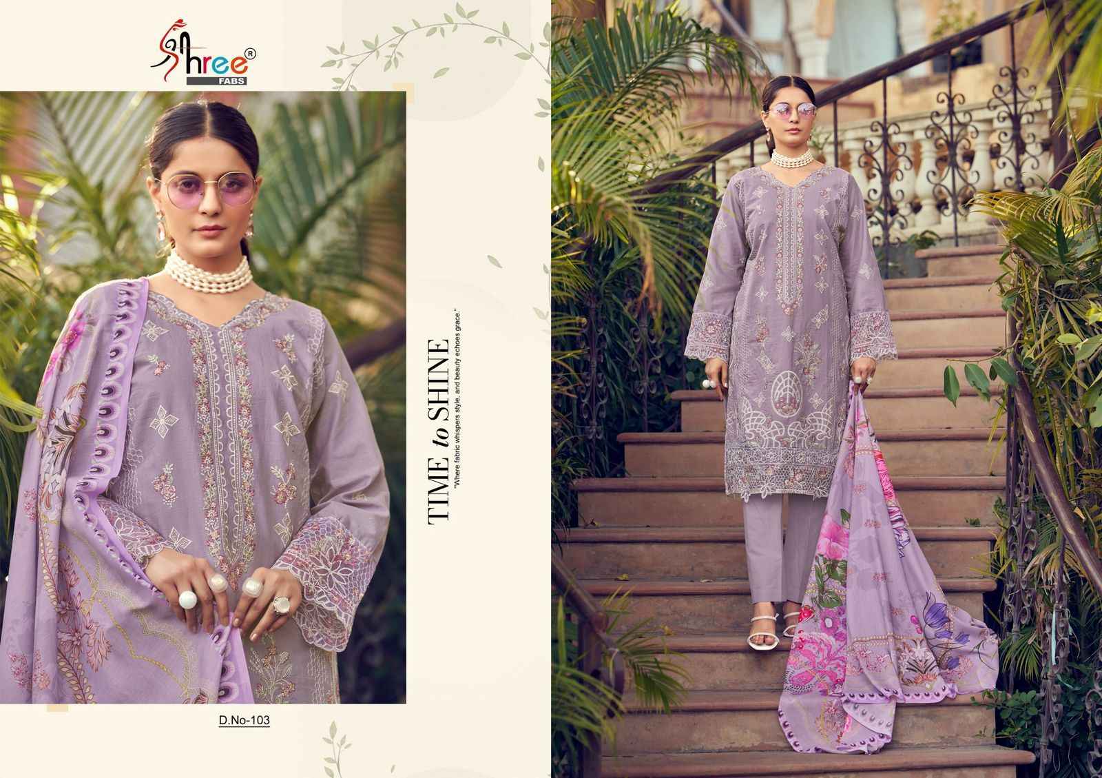 Shree Fabs Tasrif Vol 2 Cotton Dress Material 6 pcs Catalogue