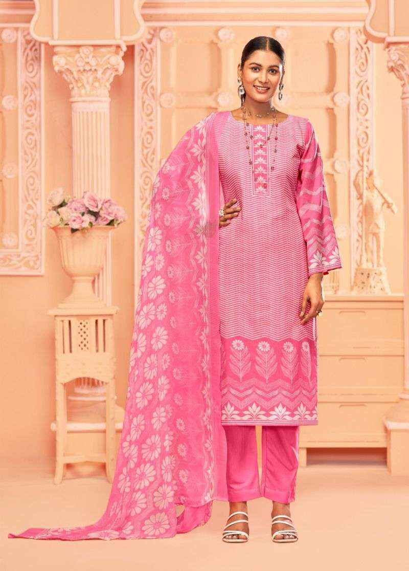 Skt Rihaana Vol 2 Cotton Dress Material 8 pcs Catalogue