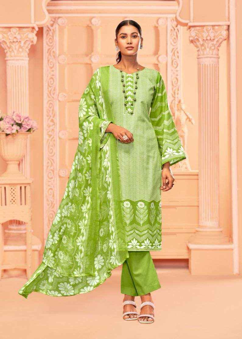 Skt Rihaana Vol 2 Cotton Dress Material 8 pcs Catalogue