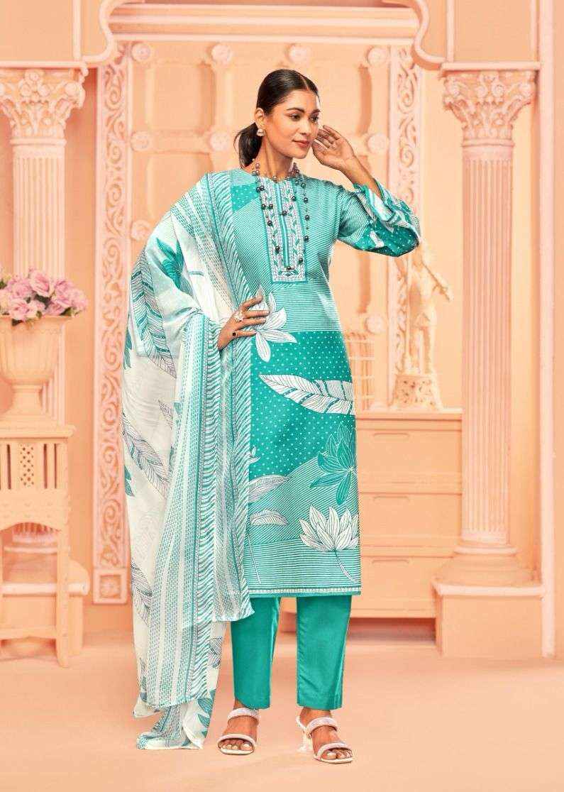 Skt Rihaana Vol 2 Cotton Dress Material 8 pcs Catalogue