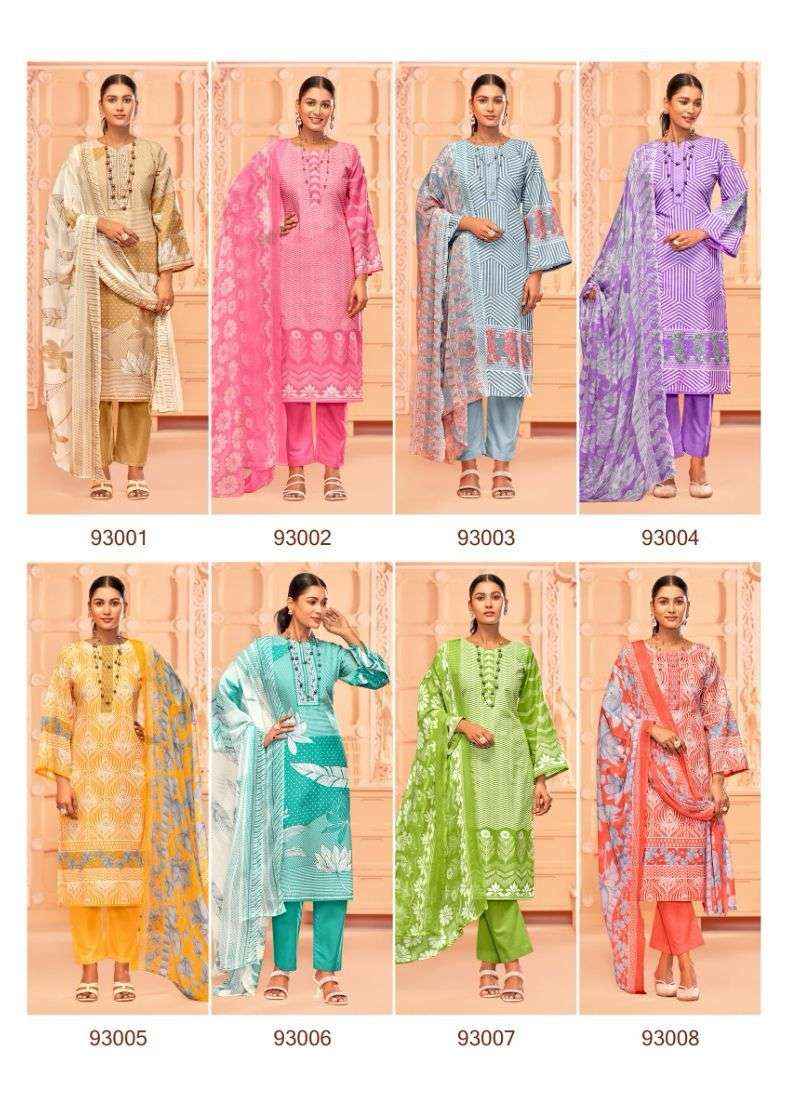 Skt Rihaana Vol 2 Cotton Dress Material 8 pcs Catalogue