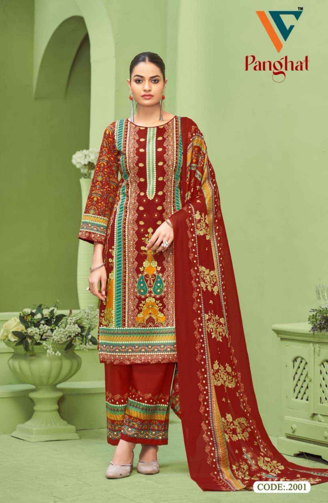 Vandana‎ Creation Panghat Vol 2 Cotton Dress Material 8 pcs Catalogue