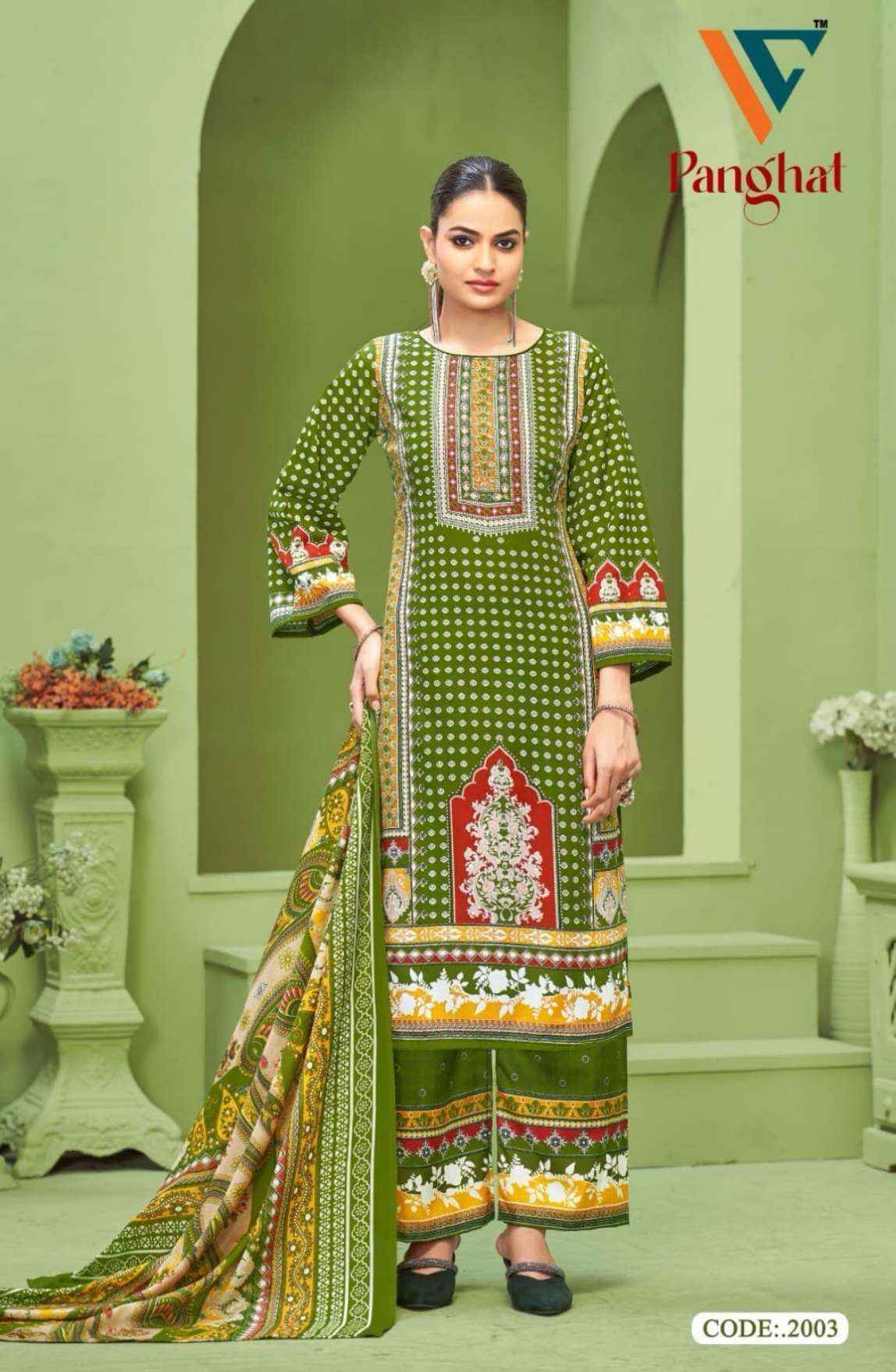 Vandana‎ Creation Panghat Vol 2 Cotton Dress Material 8 pcs Catalogue