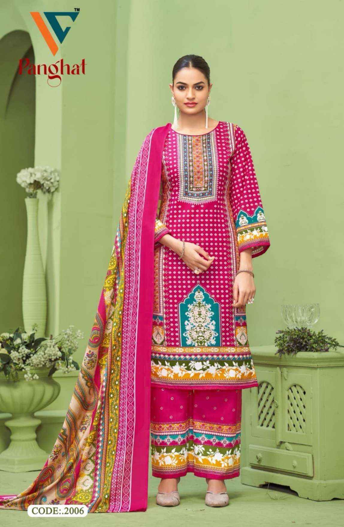 Vandana‎ Creation Panghat Vol 2 Cotton Dress Material 8 pcs Catalogue