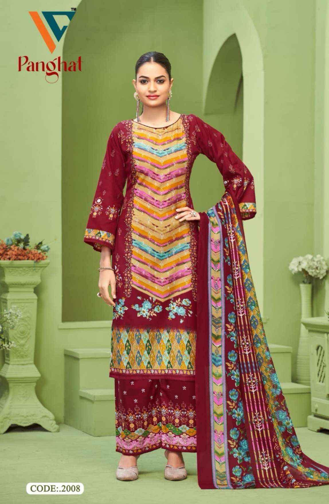 Vandana‎ Creation Panghat Vol 2 Cotton Dress Material 8 pcs Catalogue